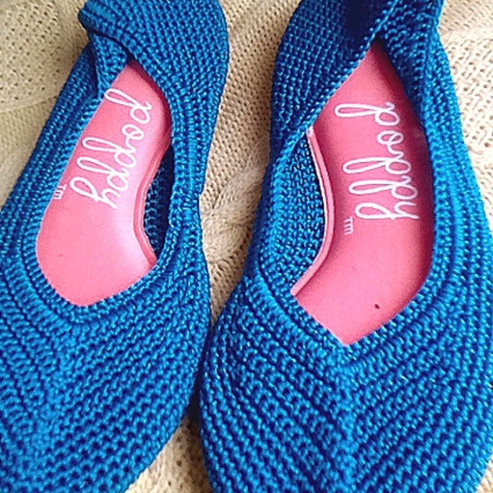 Poppy Summer women crochet flat Shoes